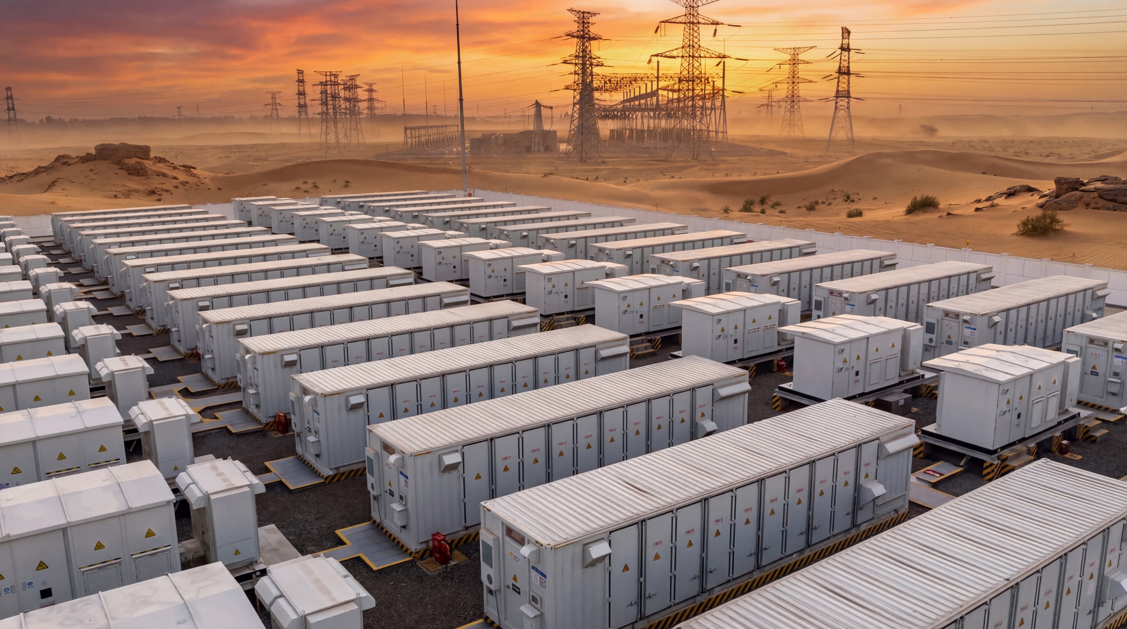 Grid-scale energy storage system installation